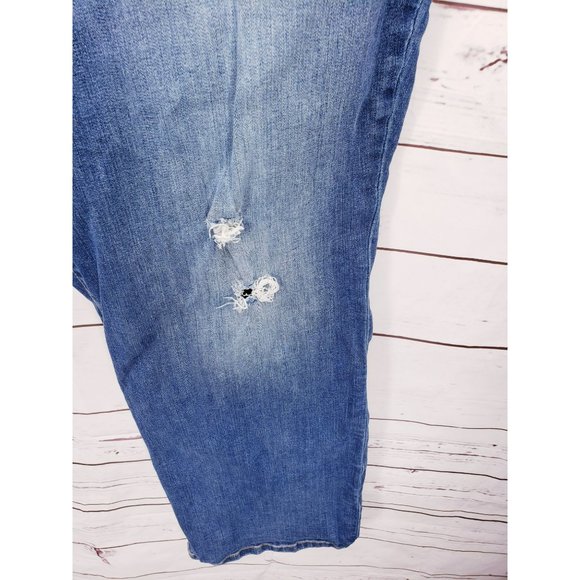 Torrid Relaxed Boot Distressed Size 24 Jeans - Picture 2 of 8